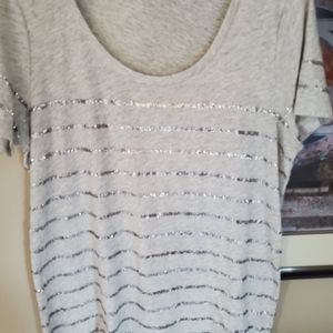 J Crew sequined tee